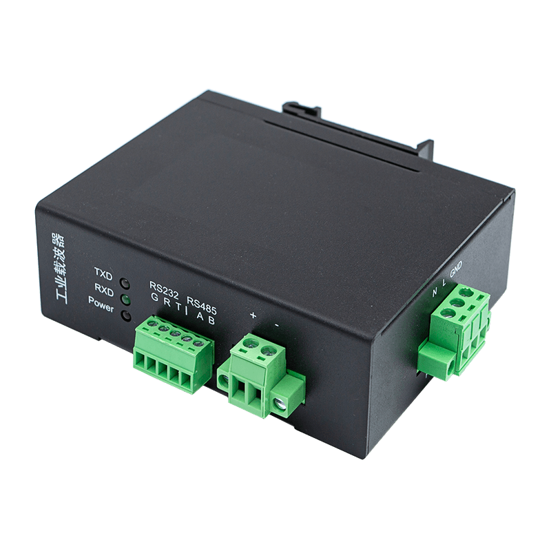 Transceiver Powerline cu port serial monofazat