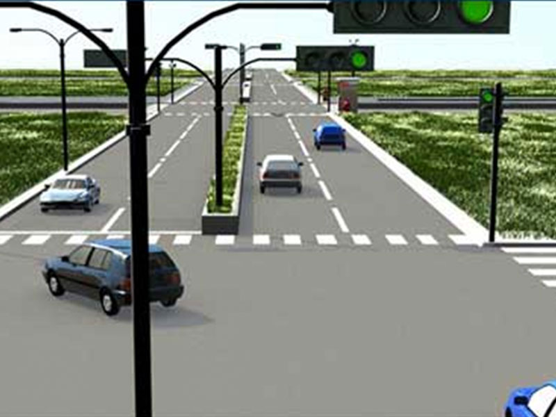 Transformarea inteligentă a intersecției de trafic